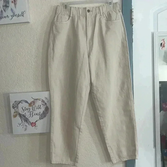 H&M High waist ruffle trimmed waistband size 8 - Picture 1 of 4